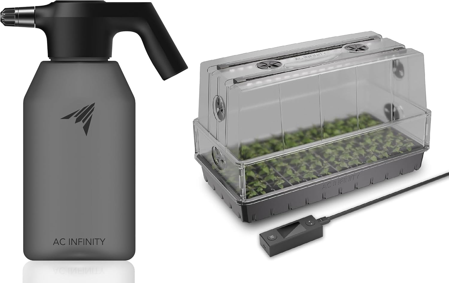 Humidity Dome Kit - Automatic Sprayer & 6x12 Seed Starter