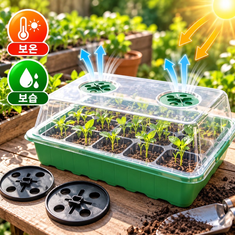 10 Pieces Seed Starter Trays w - Humidity Dome Kit ulasan dan harga